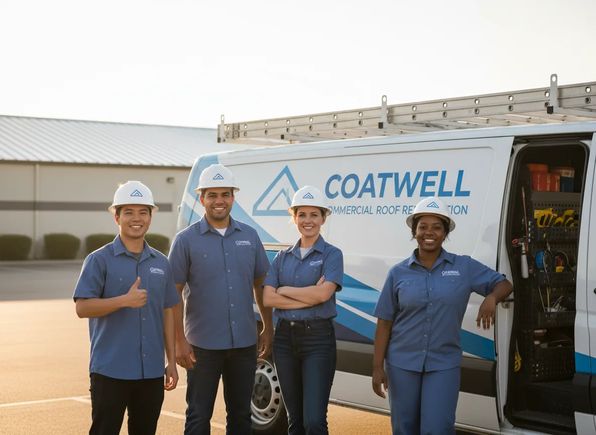 Commercial roof coating company in Hartshorn, MO